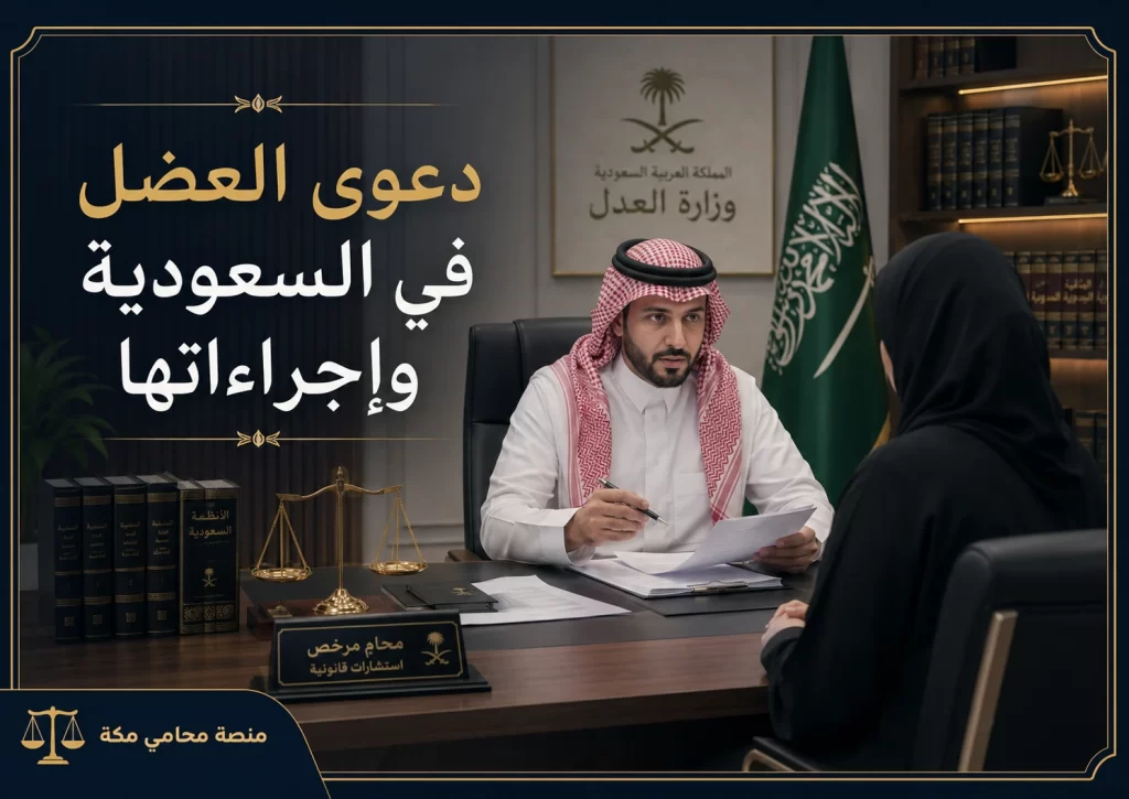 دعوى العضل في السعودية وإجراءاتها
