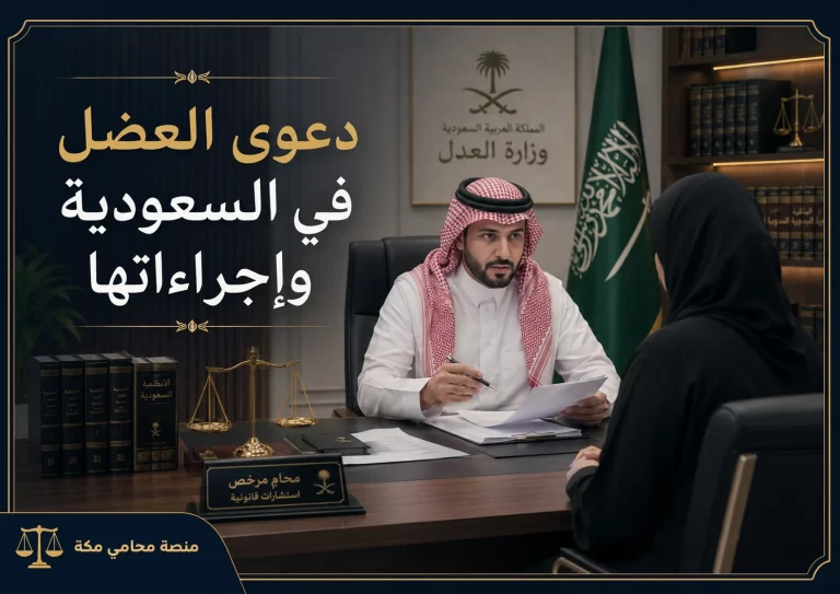 دعوى العضل في السعودية وإجراءاتها