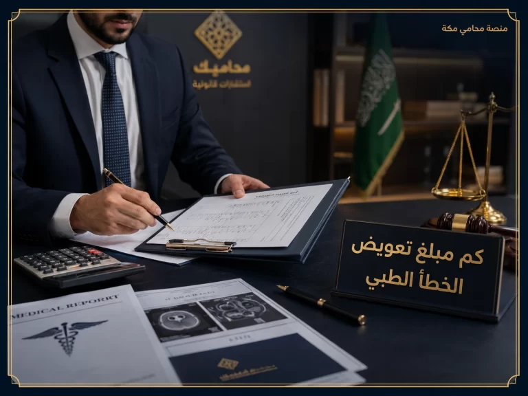 كم مبلغ تعويض الخطأ الطبي في السعودية - منصة محامي مكة