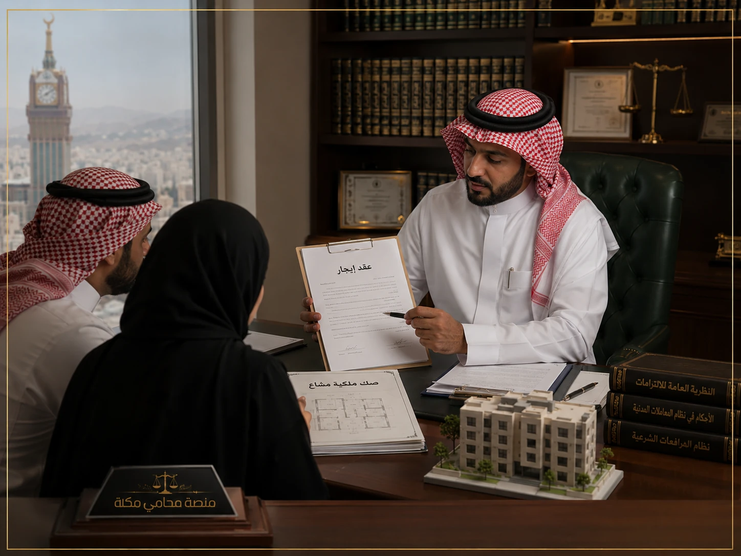 استشارة قانونية بين شركاء حول عقد إيجار مال شائع
