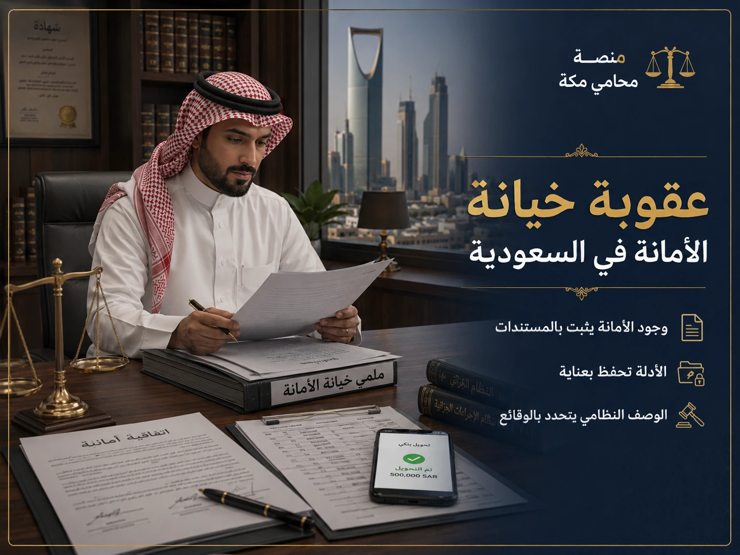 متى تتحقق خيانة الأمانة؟