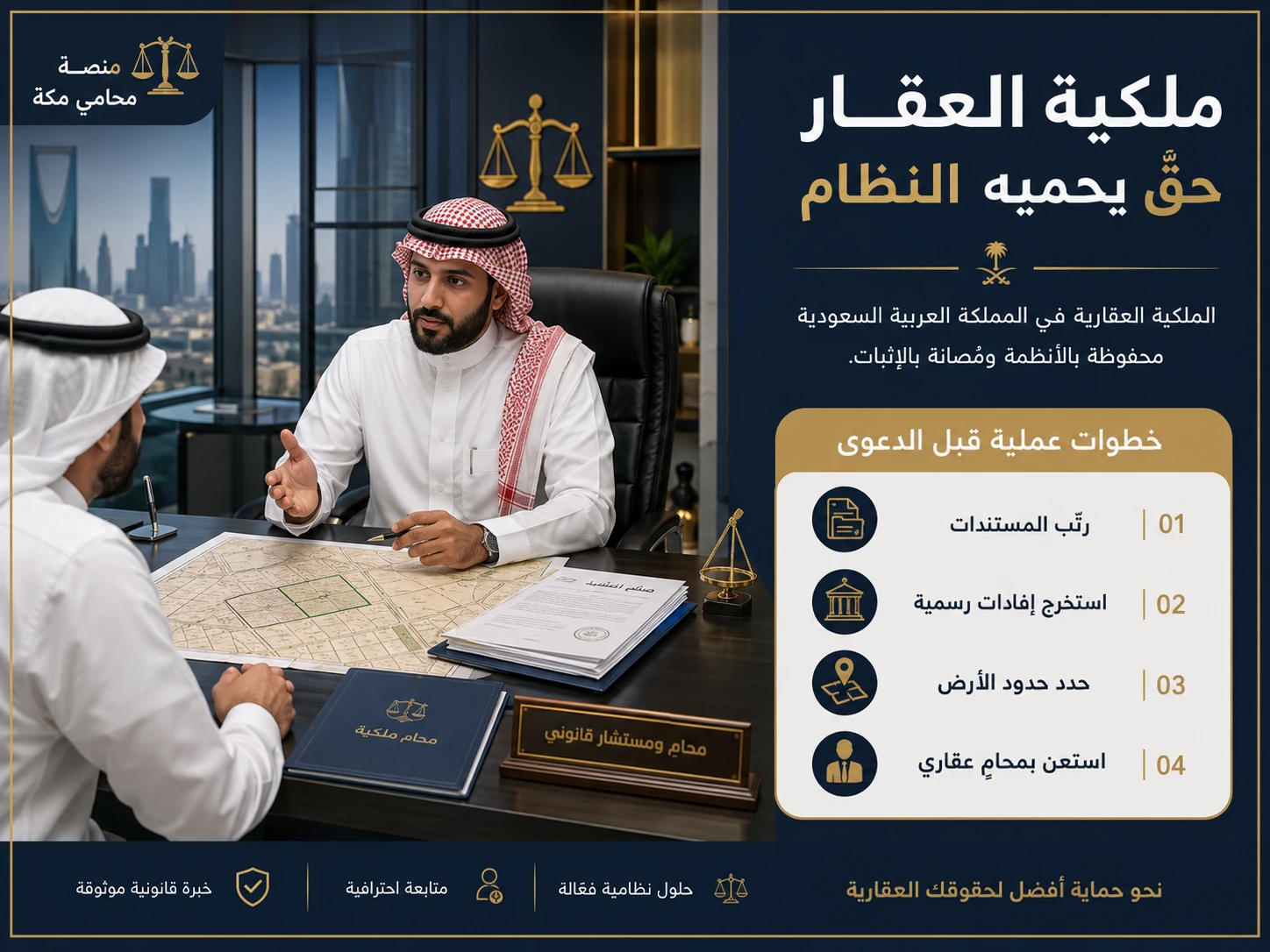 خطوات عملية قبل رفع دعوى إثبات الملكية