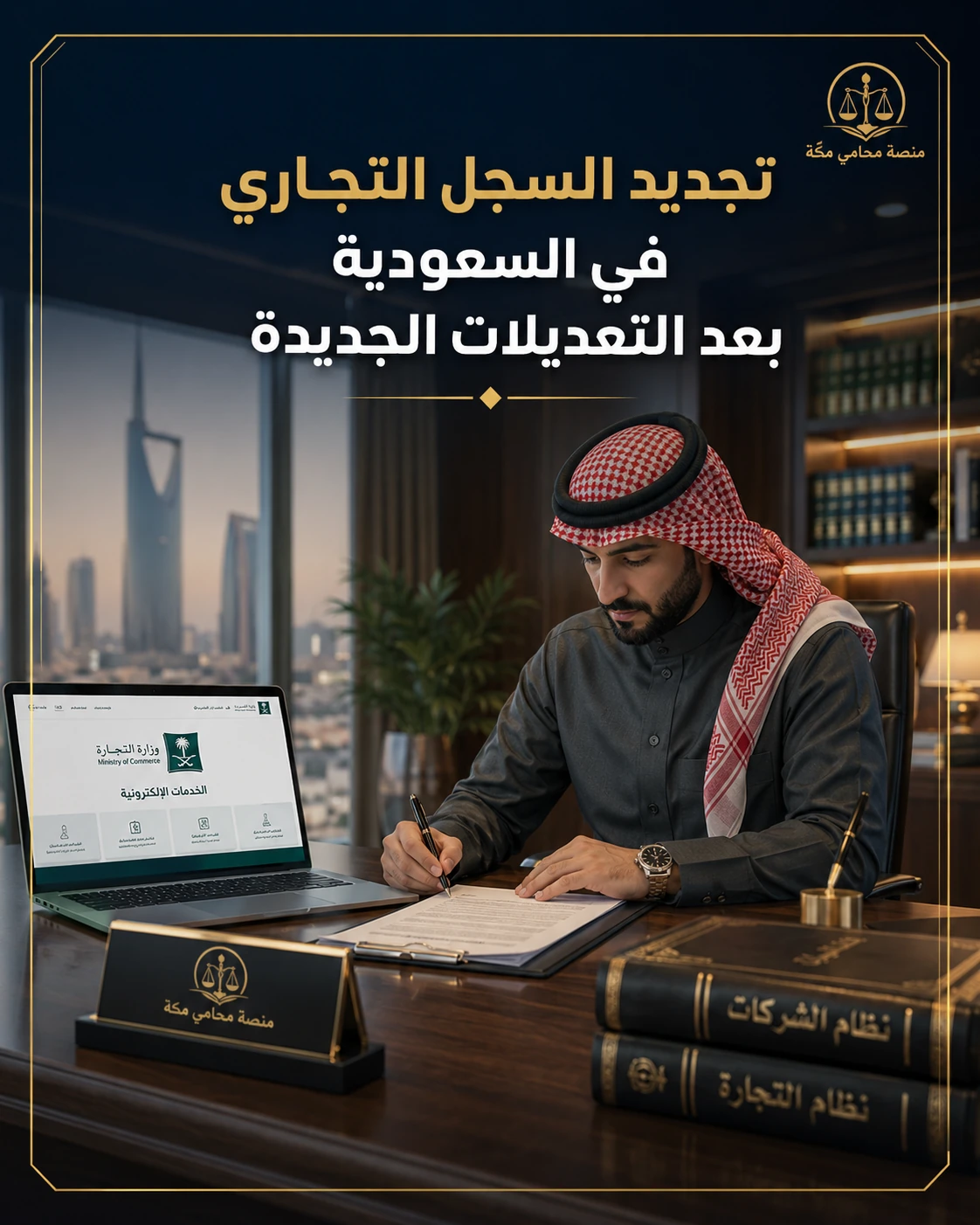 تجديد السجل التجاري في السعودية بعد التعديلات الجديدة