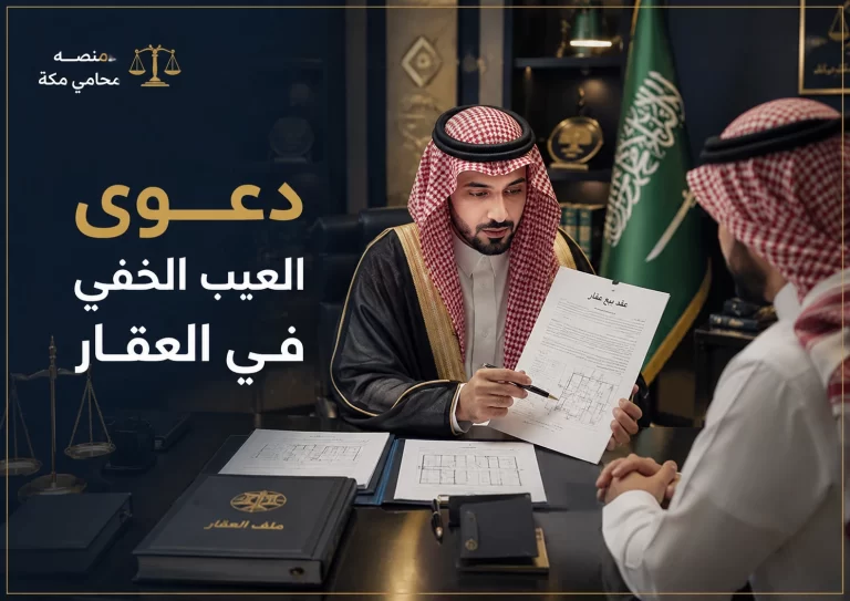 دعوى العيب الخفي في العقار