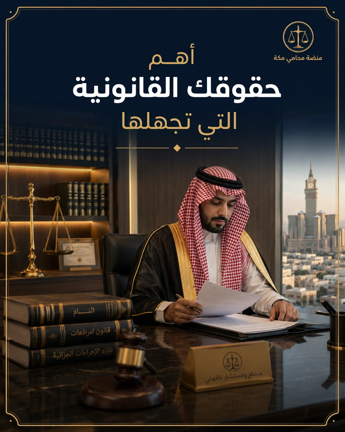 أهم حقوقك القانونية التي تجهلها في السعودية