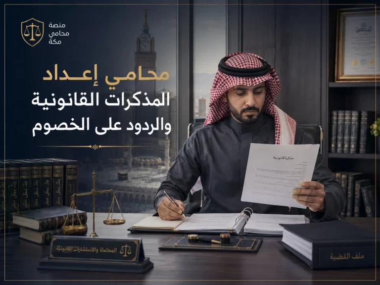 محامي إعداد المذكرات القانونية والردود على الخصوم