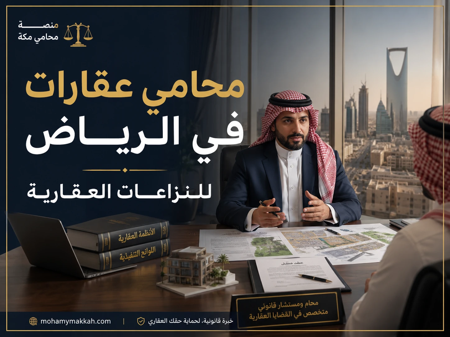 محامي عقارات في الرياض للنزاعات العقارية