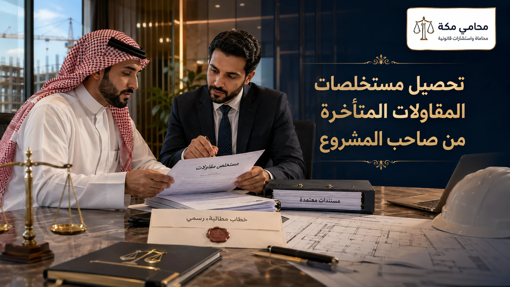 استشارات قانونية لتحصيل مستخلصات المقاولات