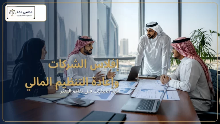 إفلاس الشركات وإعادة التنظيم المالي