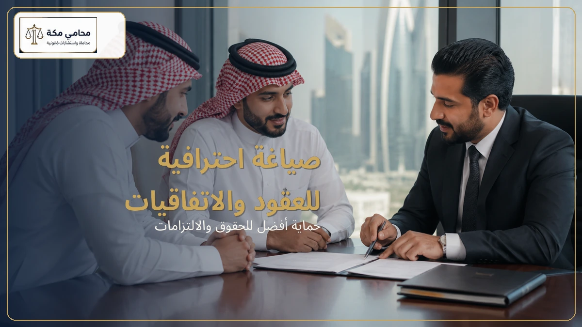 صياغة احترافية للعقود والاتفاقيات