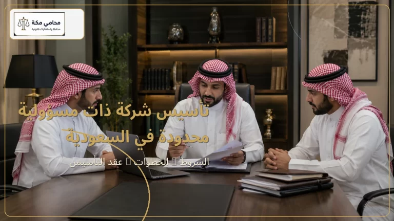 تأسيس شركة ذات مسؤولية محدودة في السعودية