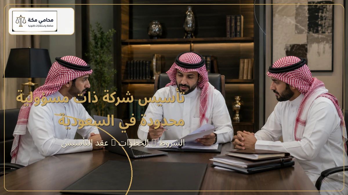 تأسيس شركة ذات مسؤولية محدودة في السعودية