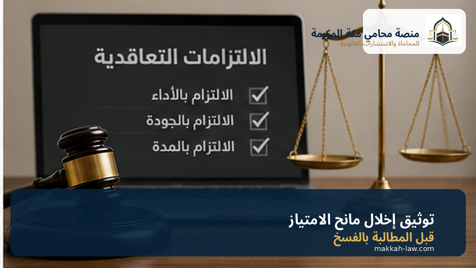 توثيق الإخلال قبل إنهاء اتفاقية الامتياز