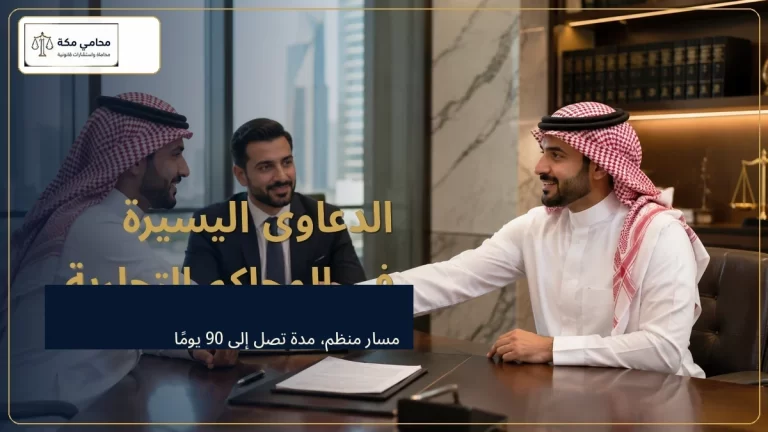 الدعاوى اليسيرة في المحاكم التجارية