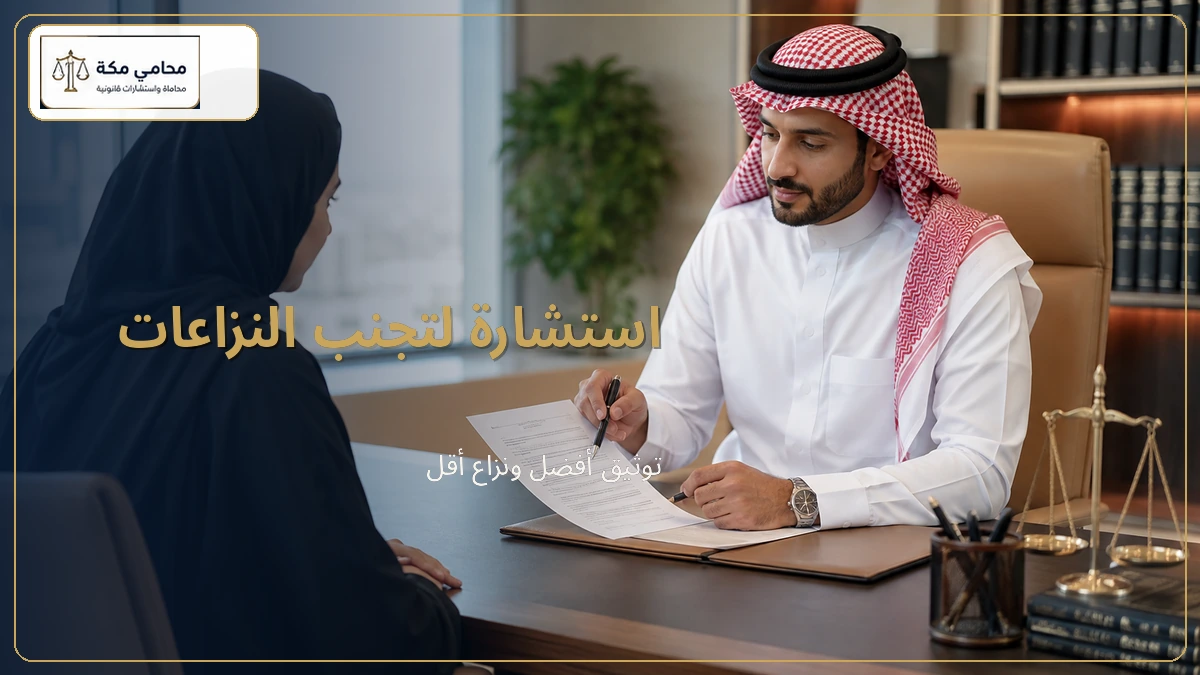 استشارة لتجنب النزاعات