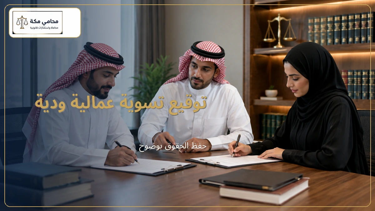 توقيع تسوية عمالية ودية