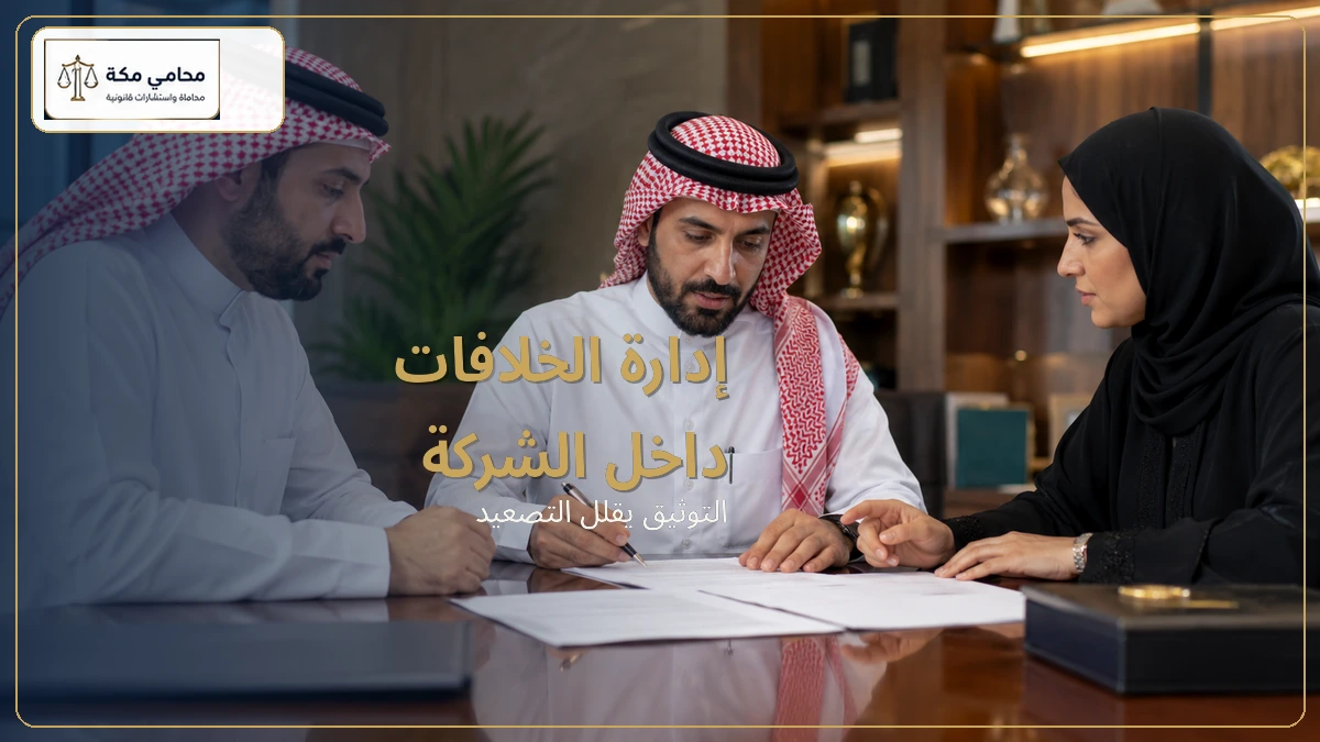 إدارة الخلافات داخل الشركة
