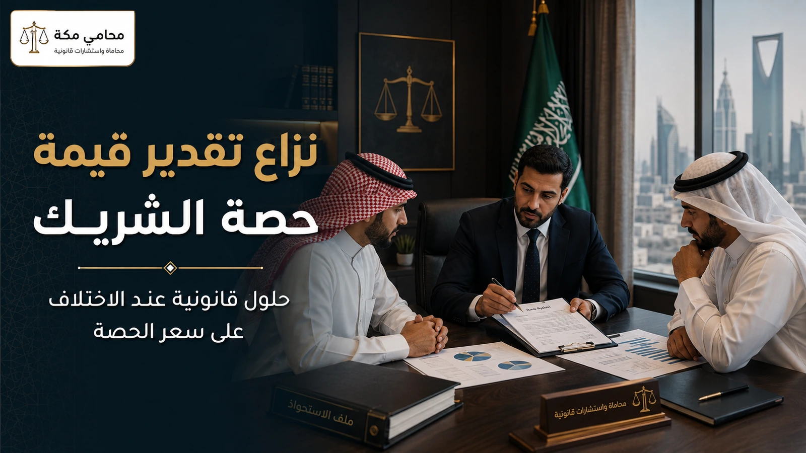 حل نزاع تقييم حصة الشريك