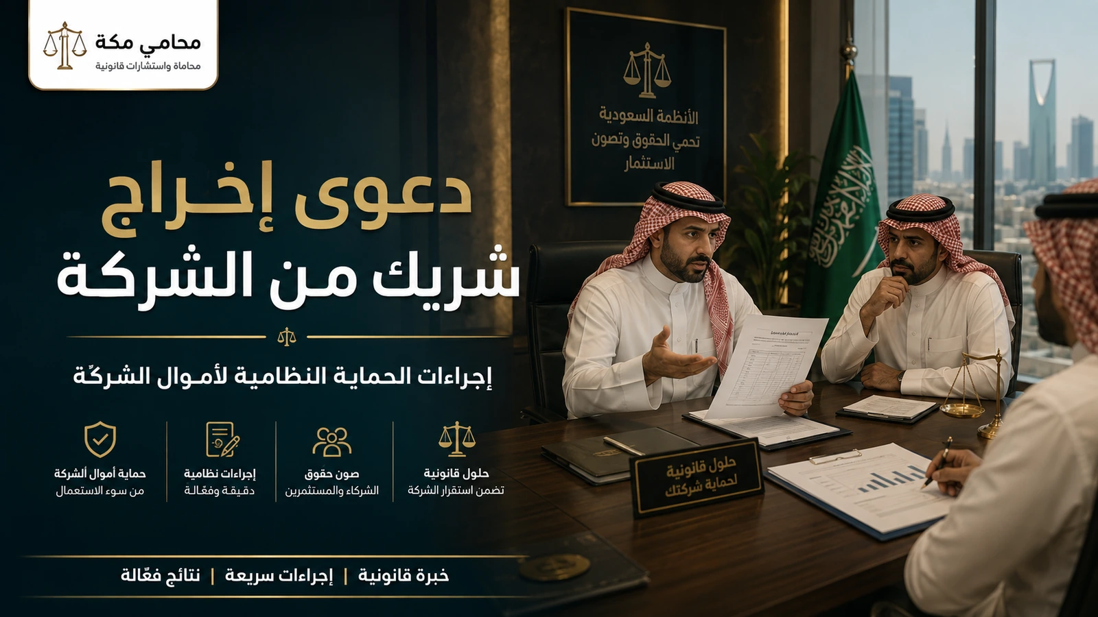 الإجراءات القانونية لإخراج شريك من الشركة