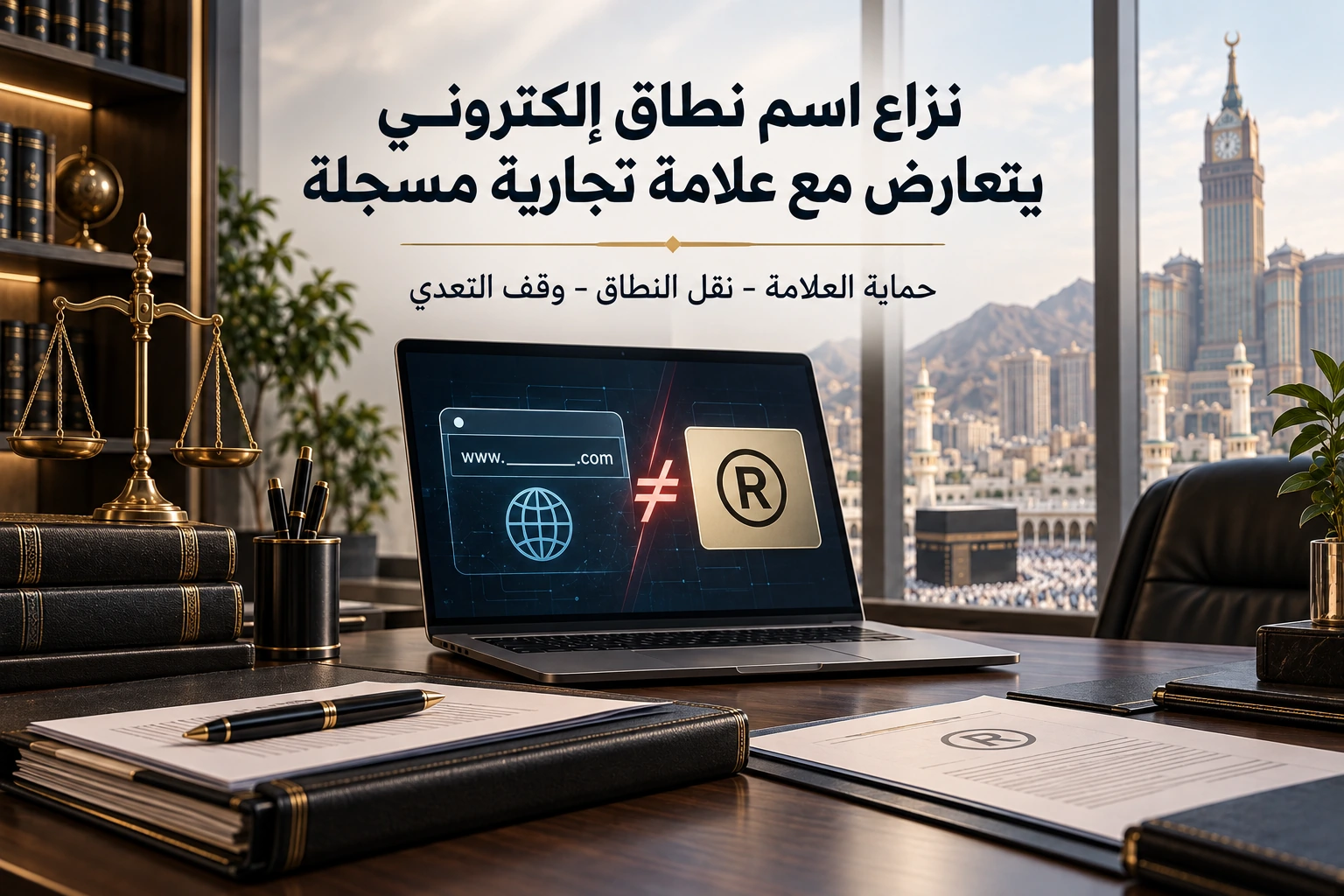 الفرق بين اسم النطاق والعلامة التجارية