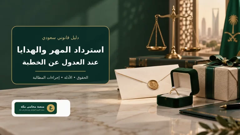 استرداد المهر والهدايا عند فسخ الخطبة في السعودية