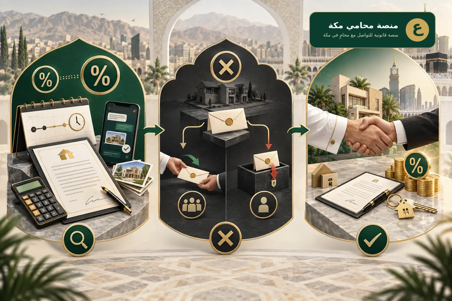 حالات استحقاق عمولة الوسيط العقاري عند إتمام الصفقة أو تعثرها